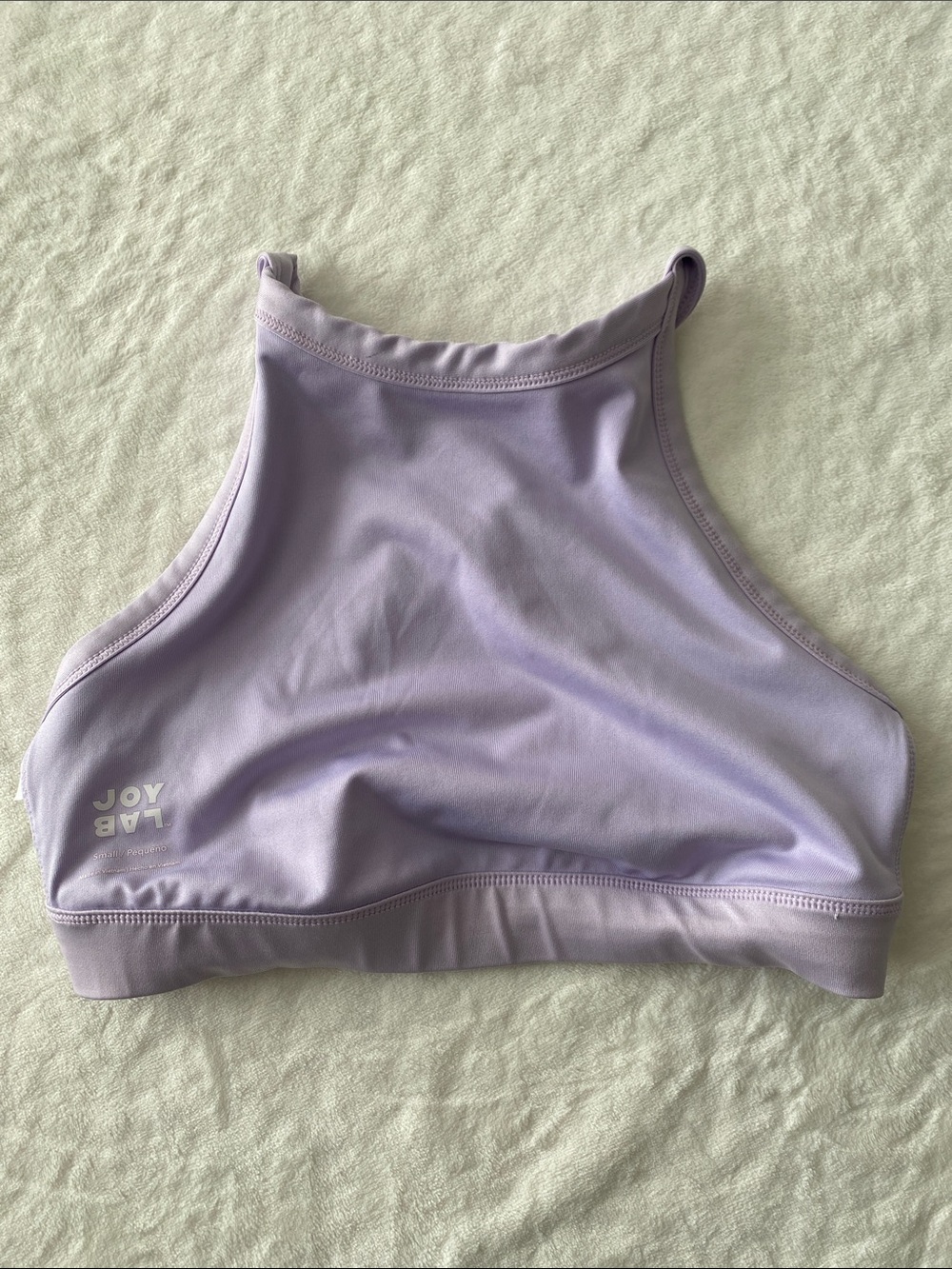 Joy Lab Lilac High Neck Sports Bra - Picture 3 of 3